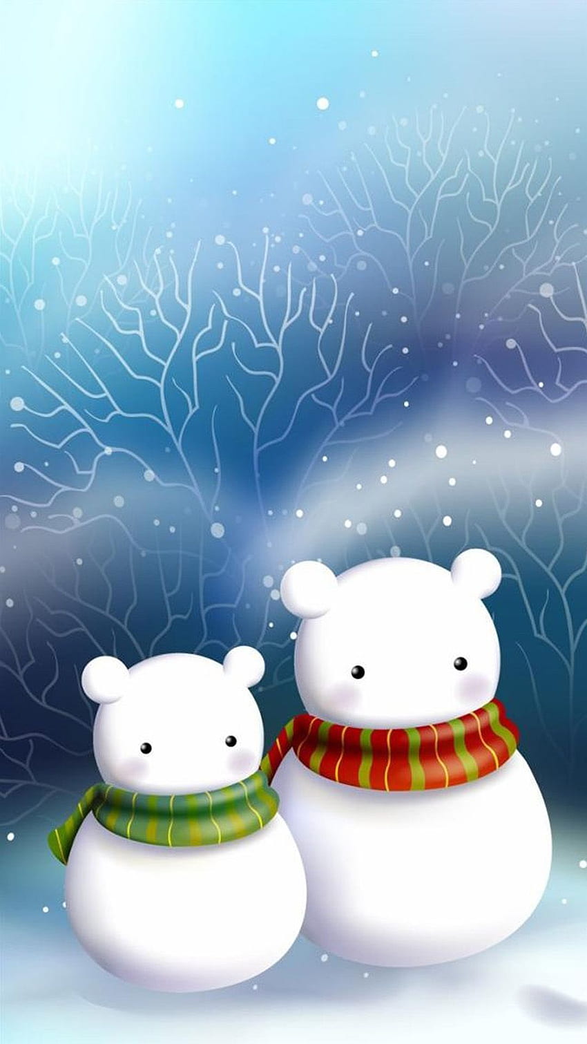 Khi mùa đông về, hãy để hình nền hoạt hình đáng yêu mùa đông HD giúp bạn đón nhận sự ấm áp và dễ chịu trong từng giây phút. Những con người tuyết, tuần lộc hay ông già Noel sẽ mang đến cho bạn sự vui tươi và năng động.