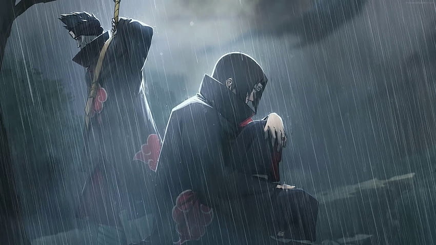 Anime Itachi dan Kisame Naruto, Itachi Rain Wallpaper HD