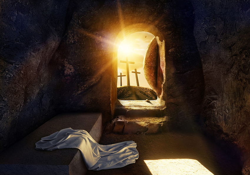 Ukrzyżowanie & Pasja, pusty grób Jezusa Tapeta HD