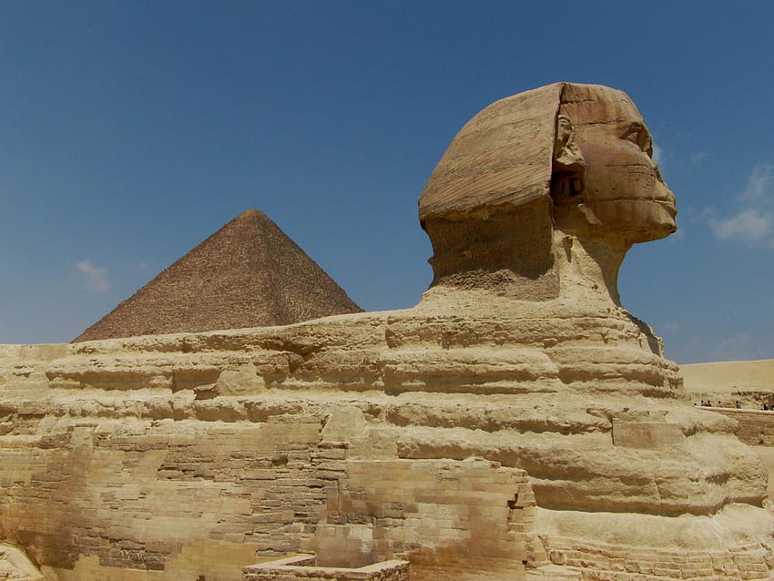 The great Sphinx of Giza PC and Mac HD wallpaper
