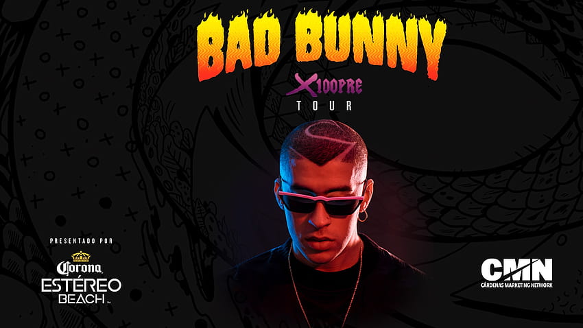 Bad Bunny X100pre, álbumes de Bad Bunny fondo de pantalla
