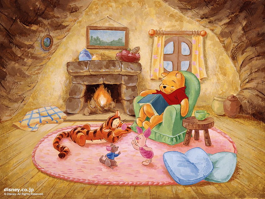Winnie the pooh thanksgiving HD wallpaper