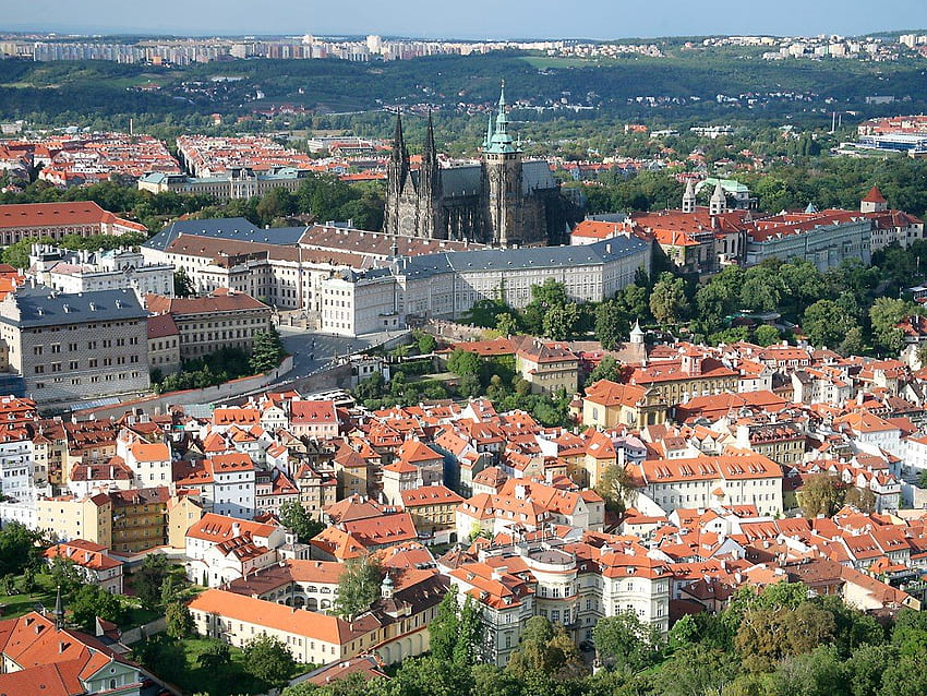 Çek Cumhuriyeti Seyahati, Prag Kalesi HD duvar kağıdı