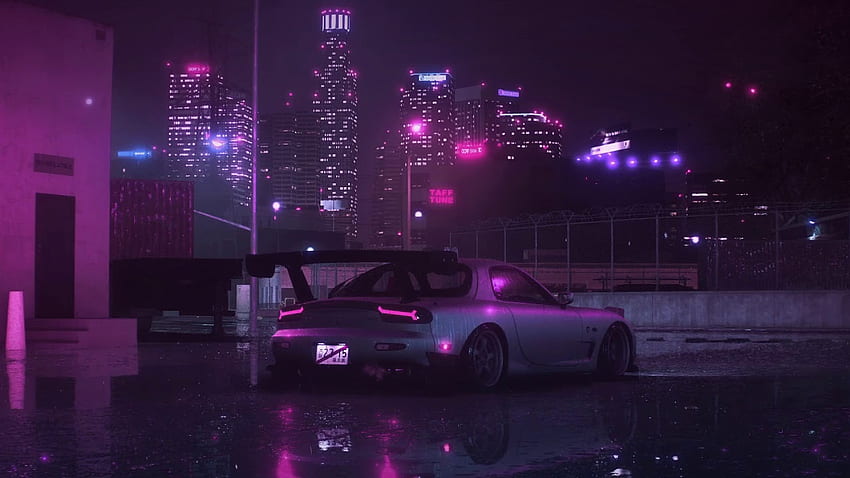 Mazda Rx 7. Need For Speed ​​2015, Phonk Tapeta HD