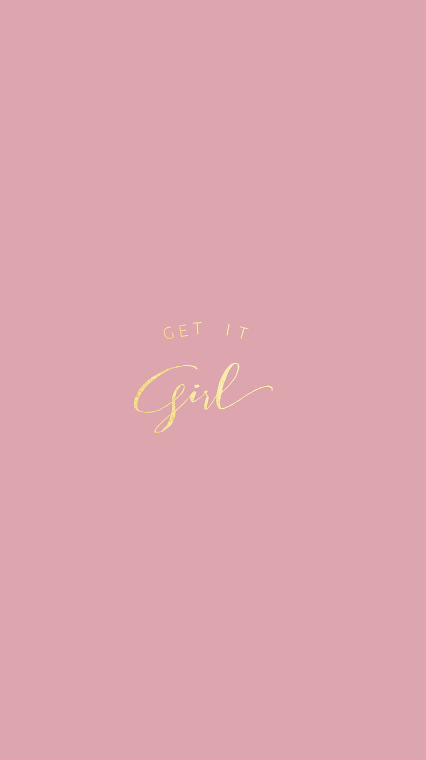 Rose Gold. Pretty Positivity™ iPhone, Aesthetic Pink HD phone wallpaper ...