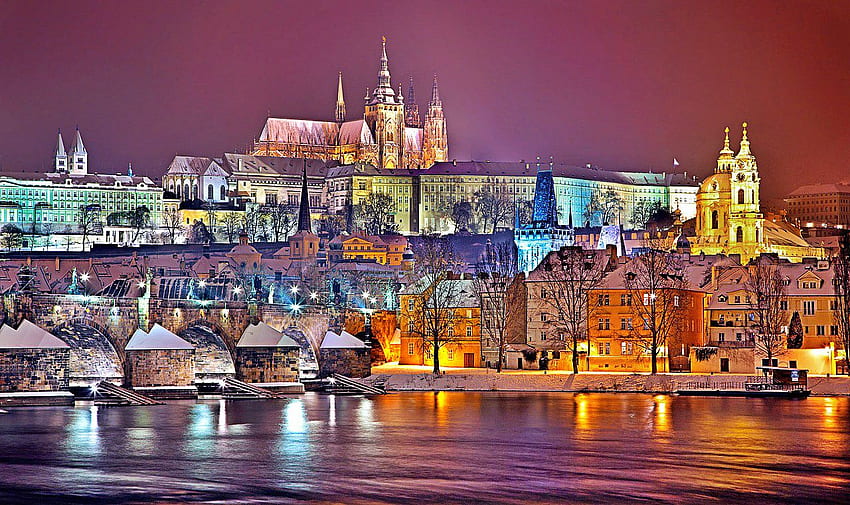 . s, Kastil Praha Wallpaper HD