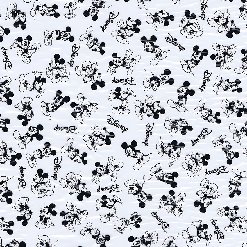 Mickey Mouse noir et blanc, noir et blanc Disney Fond d'écran de téléphone HD
