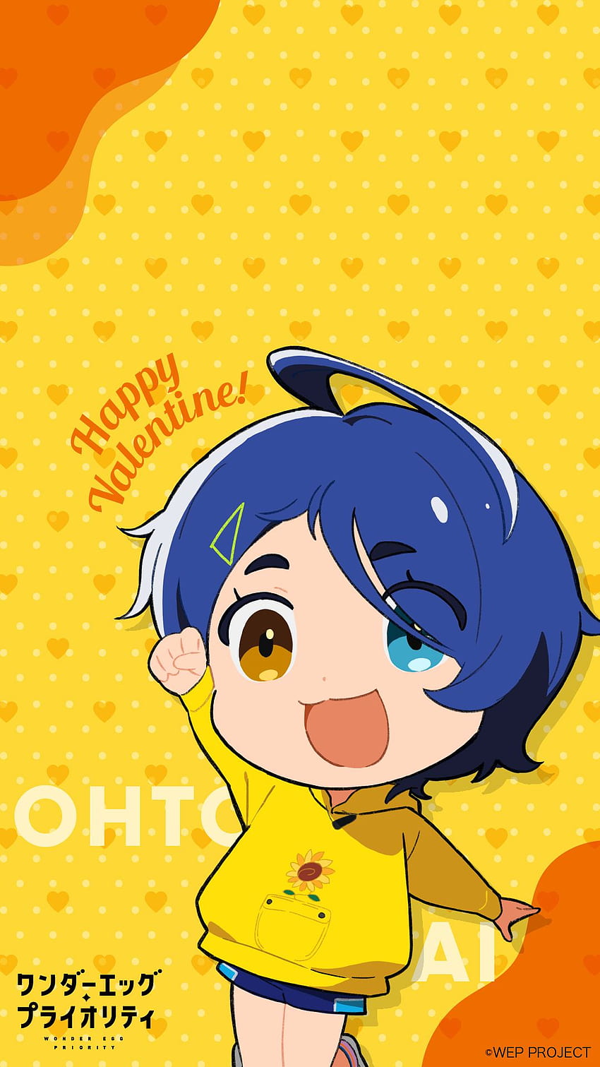 Ohto Ai - Wonder Egg Priority Anime Board HD-Handy-Hintergrundbild