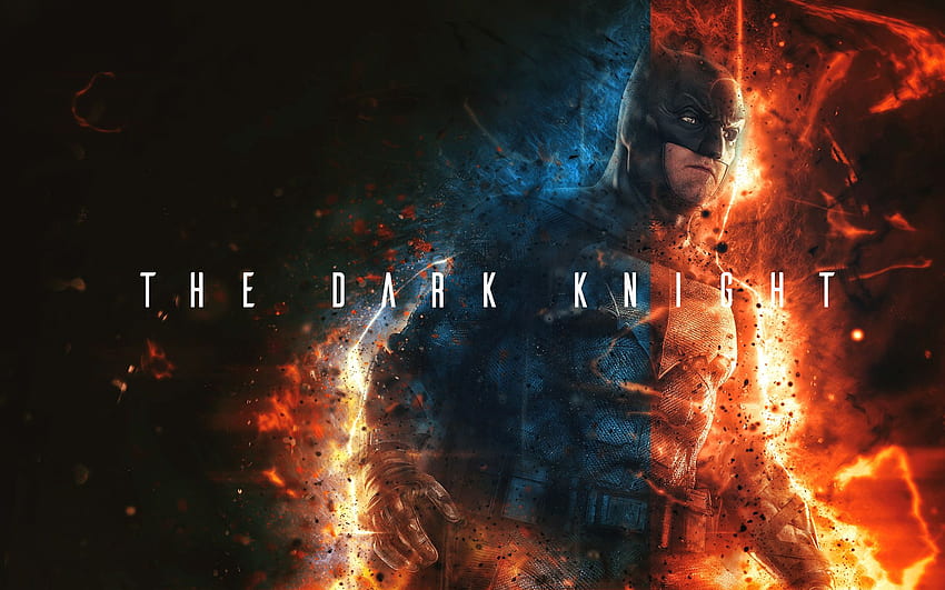 Alex Gilgenbach - Desainer Grafis - The Dark Knight, Knight of Flame Wallpaper HD