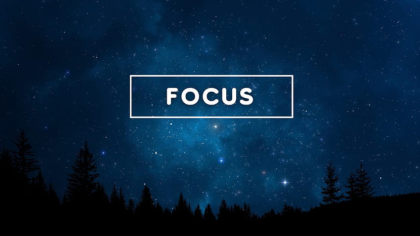 เทมเพลตสร้างแรงบันดาลใจที่กำหนดเอง, Focus Quotes วอลล์เปเปอร์ HD