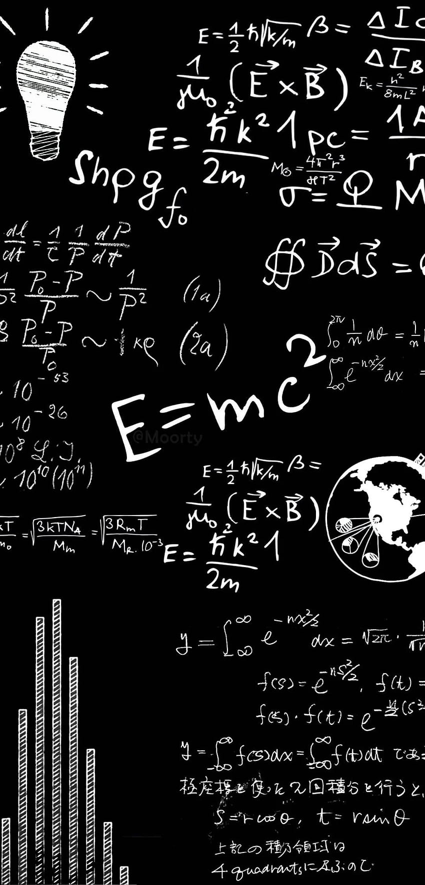 Zaisaffaqa on علمني in 2020. Math , Black , Physics, Aesthetic Math HD phone wallpaper