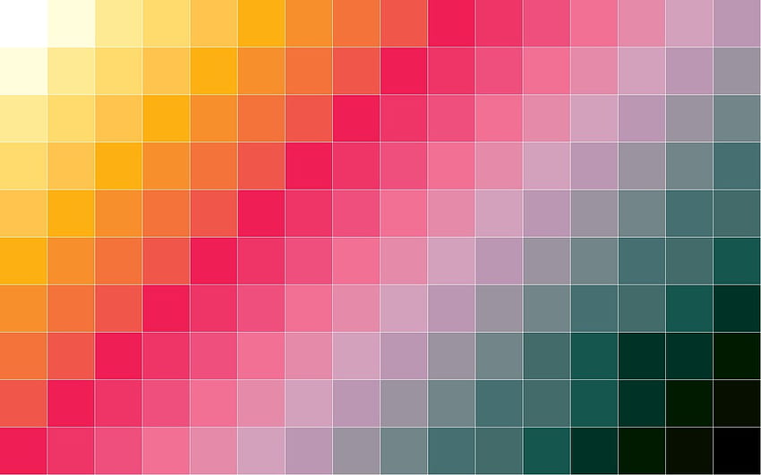 losowe kolory kwadrat, kolory, kwadrat, abstrakcyjny, 3d Tapeta HD