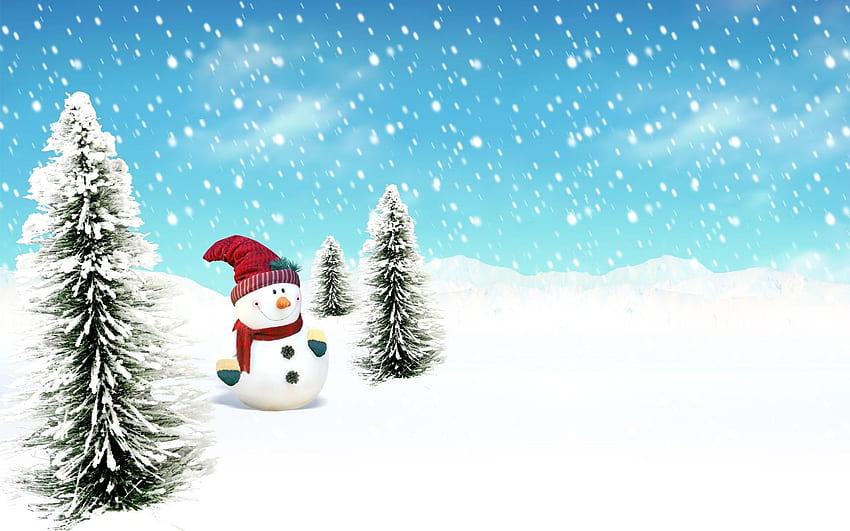 Animated Winter Wonderland, Cartoon Winter HD wallpaper | Pxfuel
