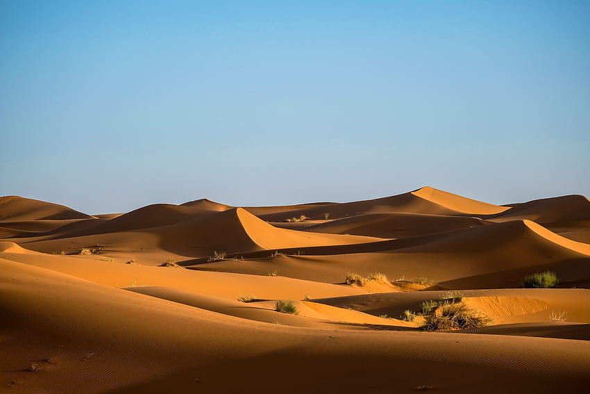 desert 3D – Soil, Blue Desert HD wallpaper