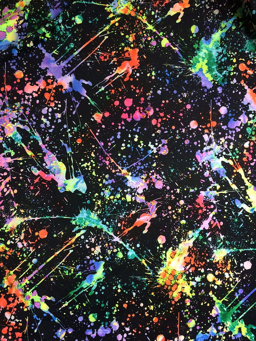 Paint Splatter Tie Back Hatz. Cinta Ini. Lukisan, Jackson Pollock wallpaper ponsel HD