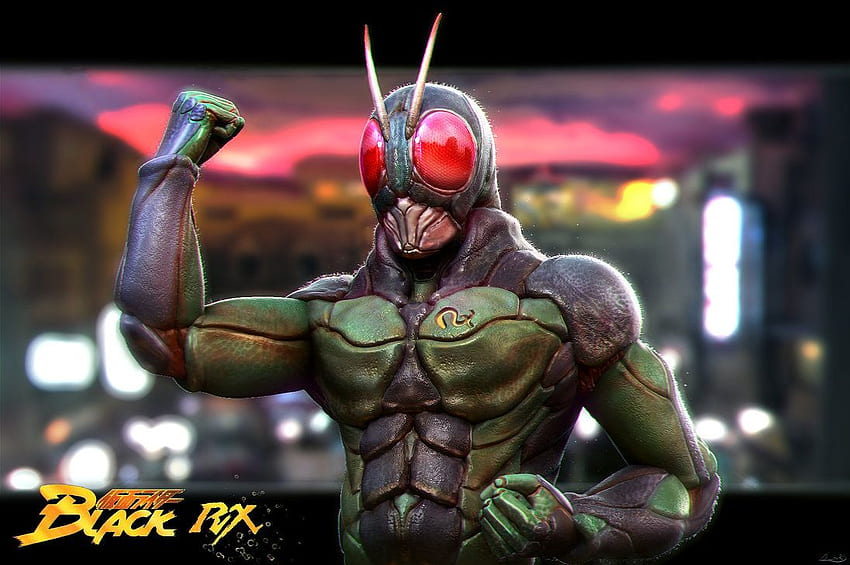 Kamen Rider Black Rx Remaster HD wallpaper