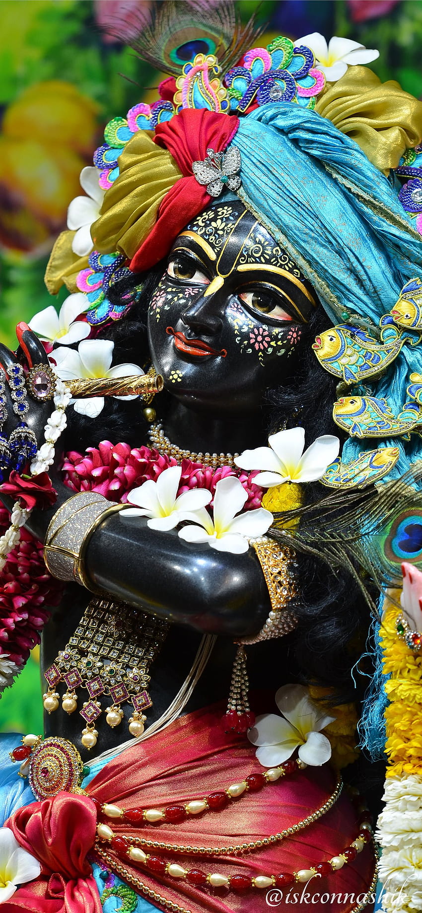 God Krishna with black backgrounds iphone, lord krishna for mobile HD phone  wallpaper | Pxfuel