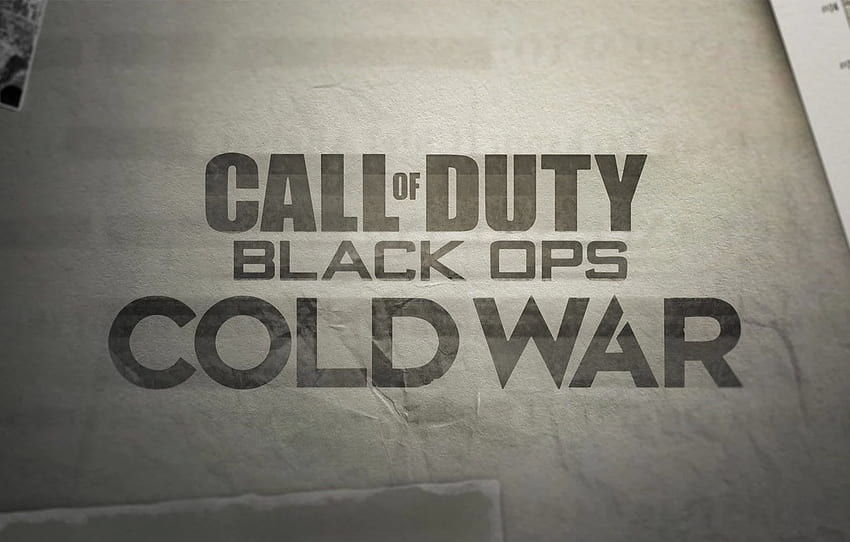 call of duty, black ops, cold war, call of duty black ops cold war for , section игры, CoD Cold War HD wallpaper