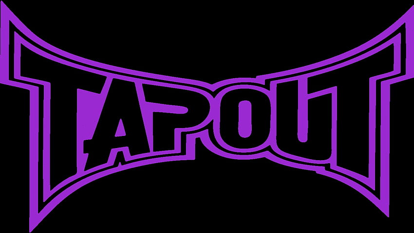 TapouT 로고(보라색), tapout, ufc, mma HD 월페이퍼