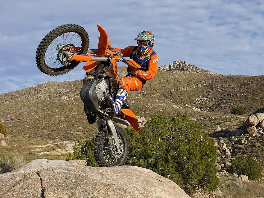 Motocross. Motocross / Sport /, Dirt Bike Wheelie HD-Hintergrundbild