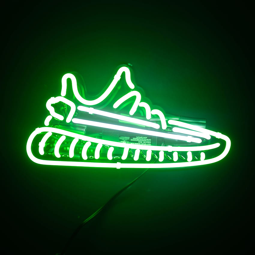 G L O W. Neon , iphone neon, Green aesthetic, Neon Shoes HD phone ...