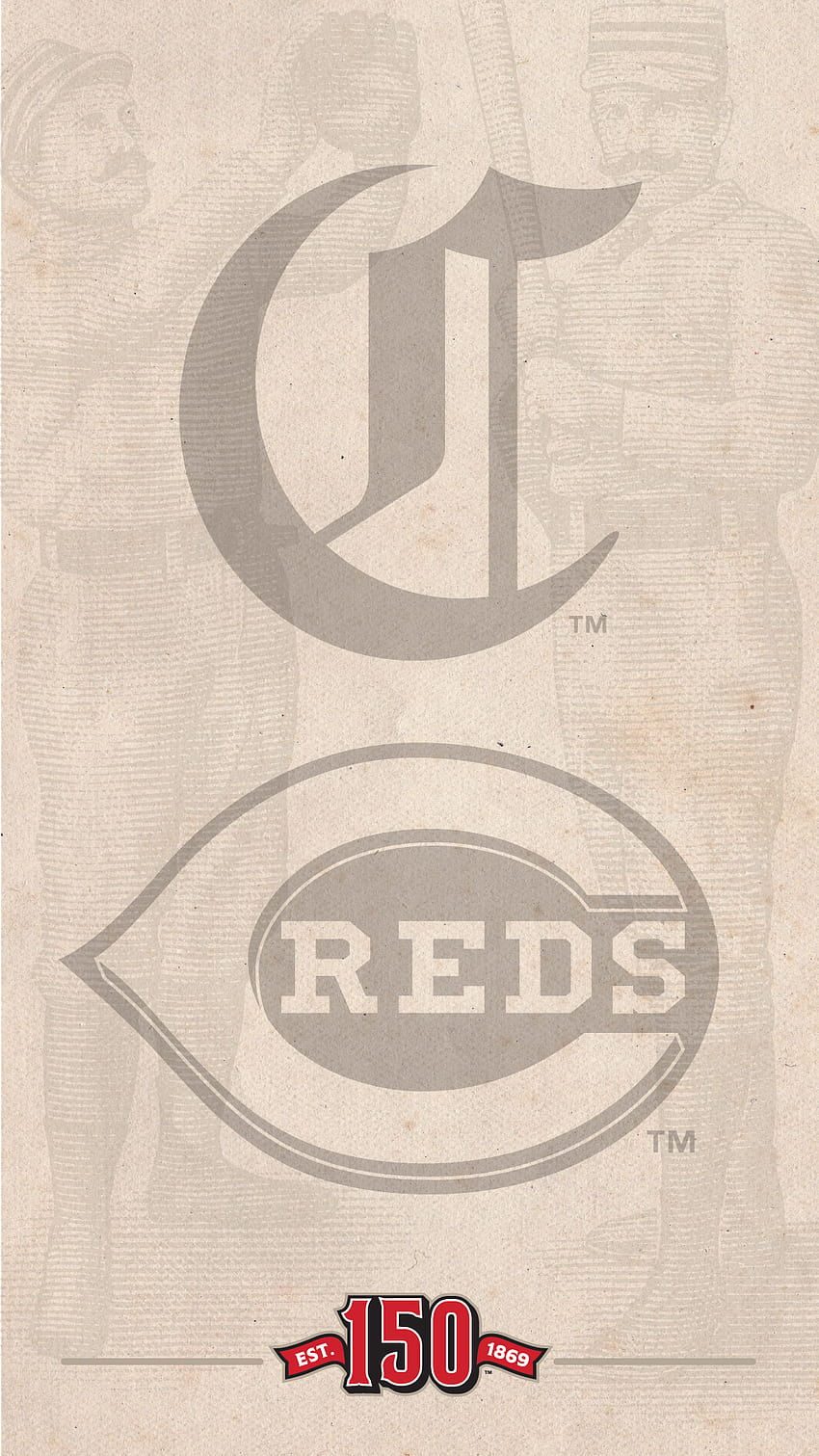 Social-Media-Cover und Cincinnati Reds HD-Handy-Hintergrundbild