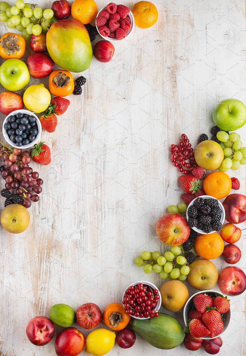 Hintergrund der Regenbogenfrüchte. Regenbogenfrucht, Obst, Obst, Mischfrucht HD-Handy-Hintergrundbild