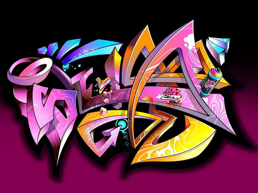 Download wallpaper 1366x768 graffiti, skull, colorful, street art, tablet,  laptop, 1366x768 hd background, 7077
