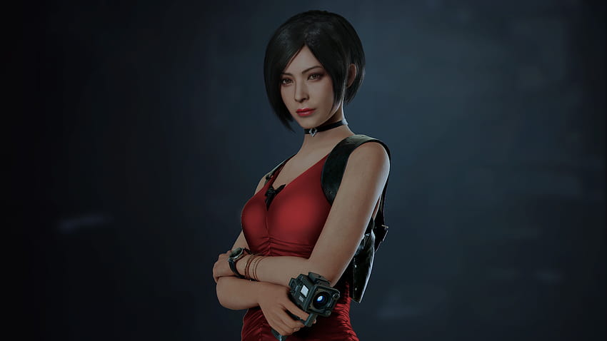 Ada Wong, Resident Evil 2, confident, video game HD wallpaper