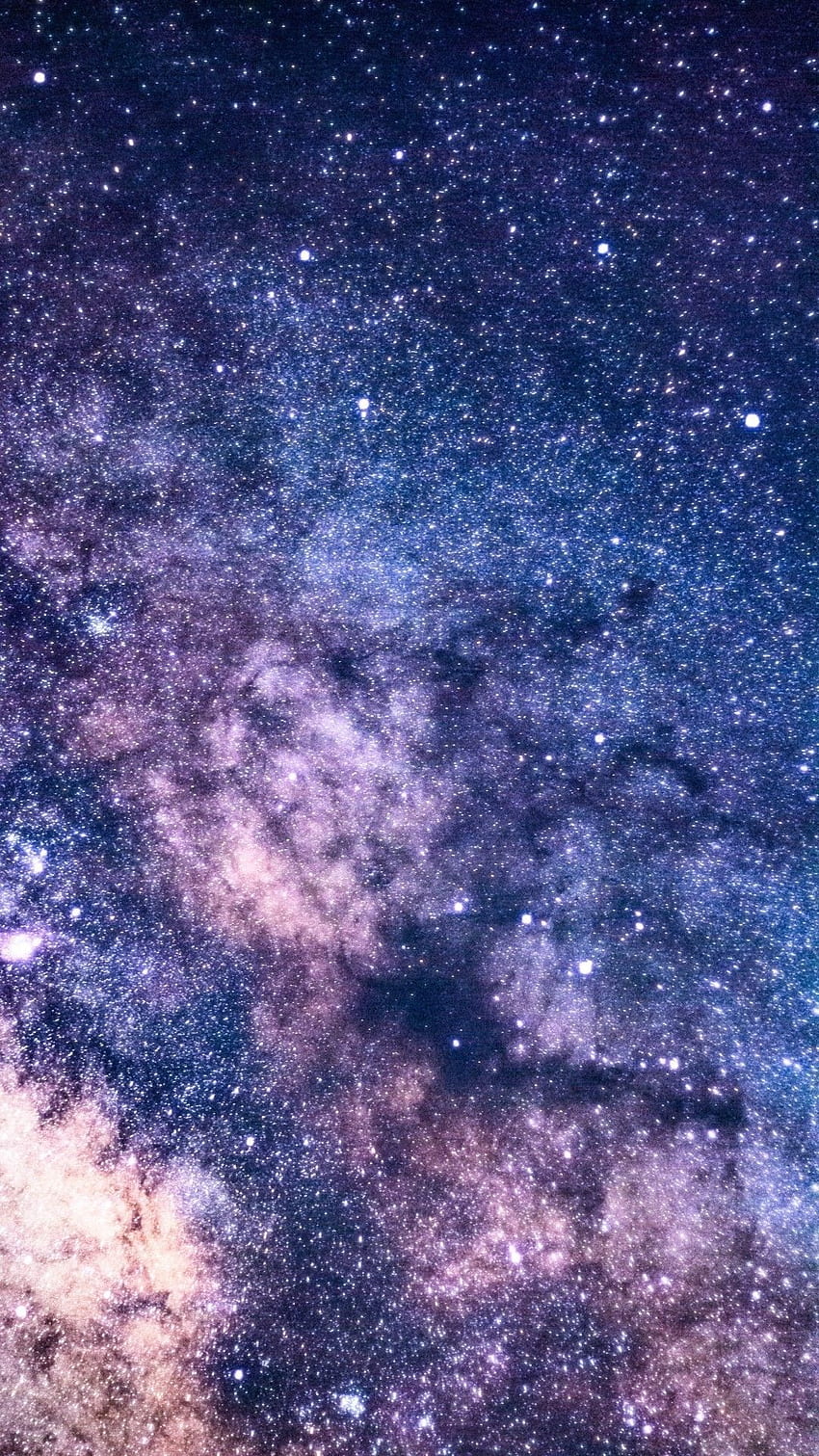 Galaxy Universe Milky Way Sapce Sky Blue Star Background HD phone wallpaper