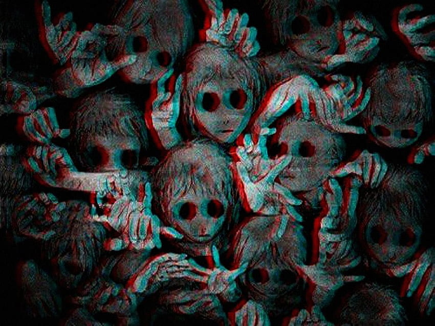 Creepy Anime Background, Spooky Anime HD wallpaper