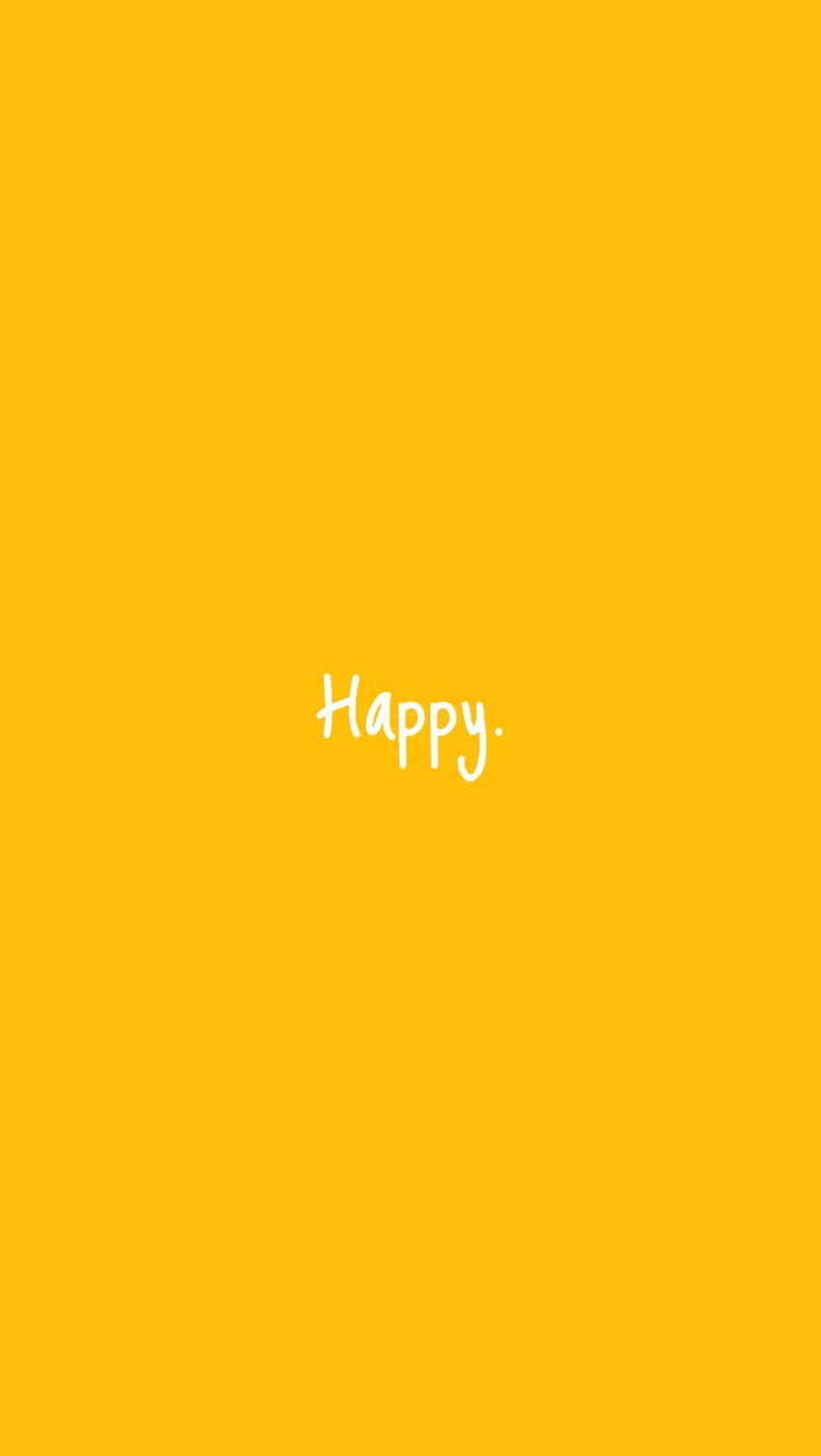 Esthétique jaune, couleur jaune Fond d'écran de téléphone HD