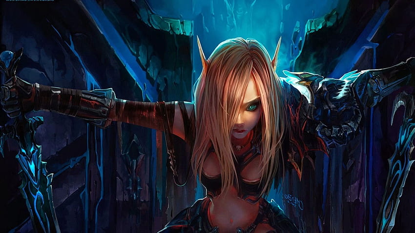 Elfe de sang, voleur, World Of Warcraft / et arrière-plan mobile Fond d'écran HD