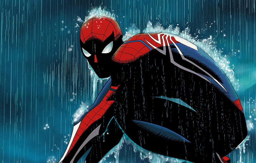 Pioggia, Marvel, Fumetti, Peter Parker, Spider Man per , sezione фантастика, Peter Parker Comic Sfondo HD