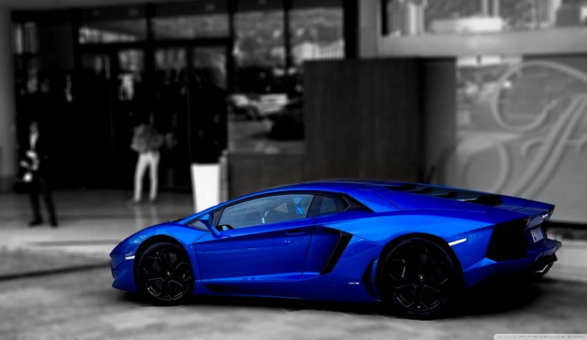 Lamborghini azul, Lamborghini azul fuego fondo de pantalla | Pxfuel
