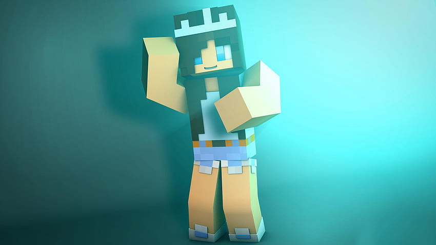 Girl Skins for Minecraft PE for Android HD wallpaper