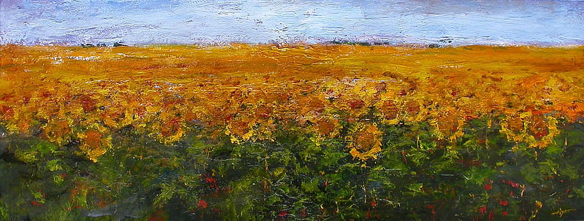 bunga matahari vincent van gogh Wallpaper HD
