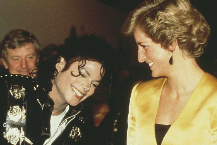 Michael Jackson ... mit unserer wunderschönen ... Prinzessin Diana, Frauen, Musik, Männer, Unterhaltung HD-Hintergrundbild