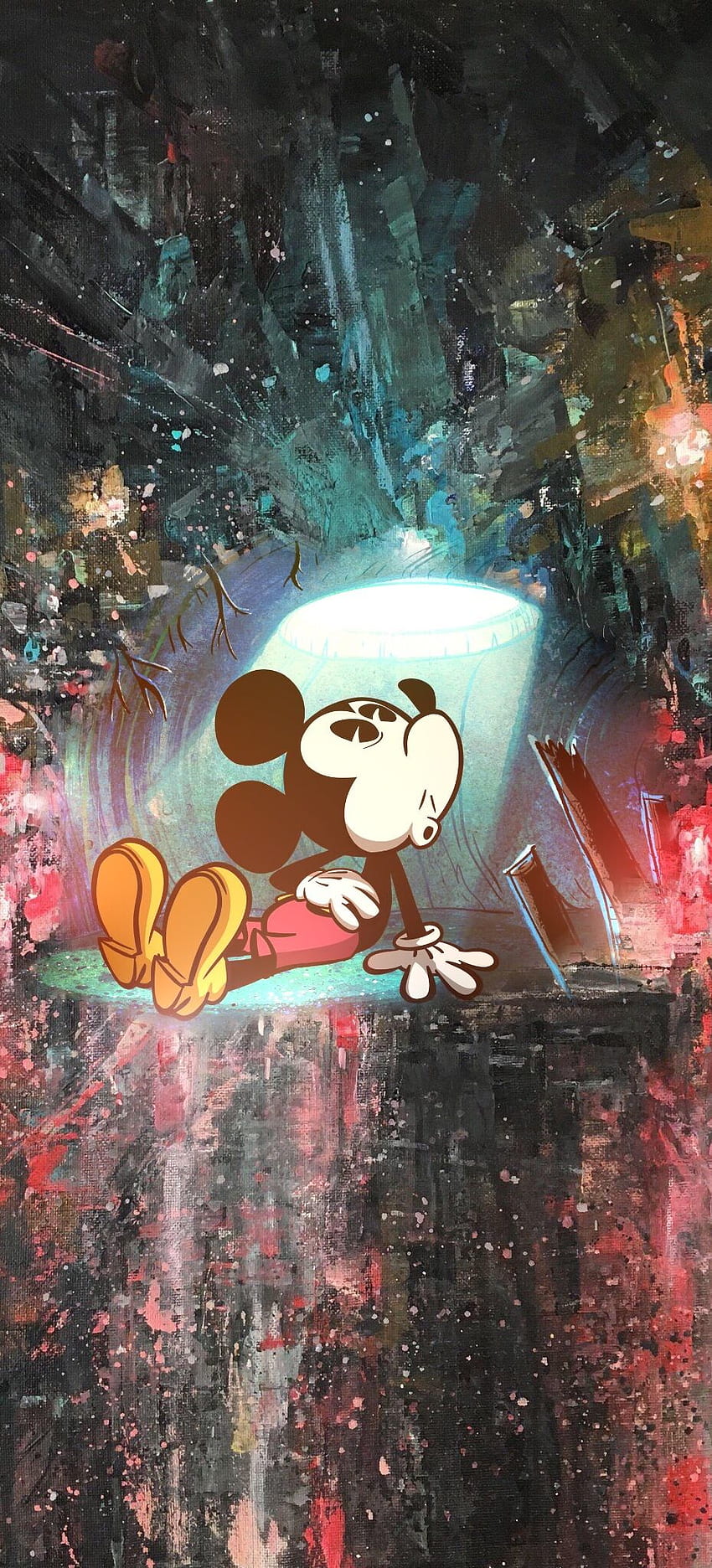 Mickey Mouse iPhonex made by me on enlight app, Mickey Mouse Home ...