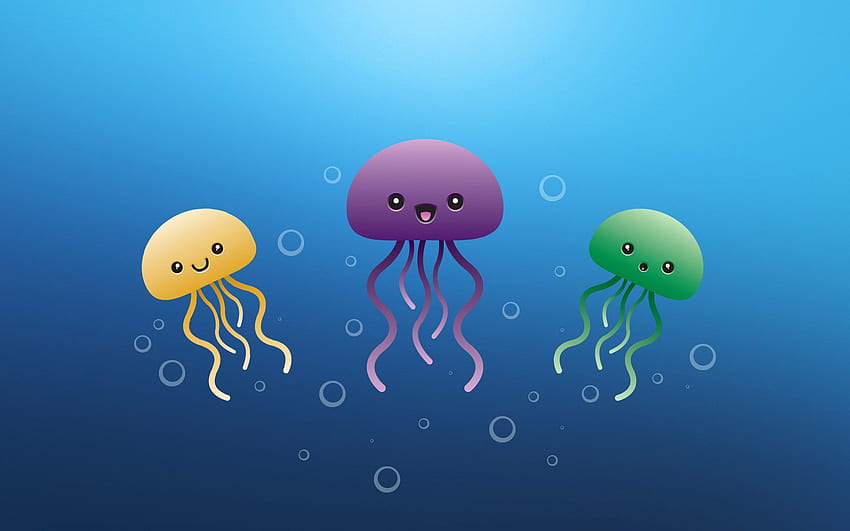 Cute octopus HD wallpaper