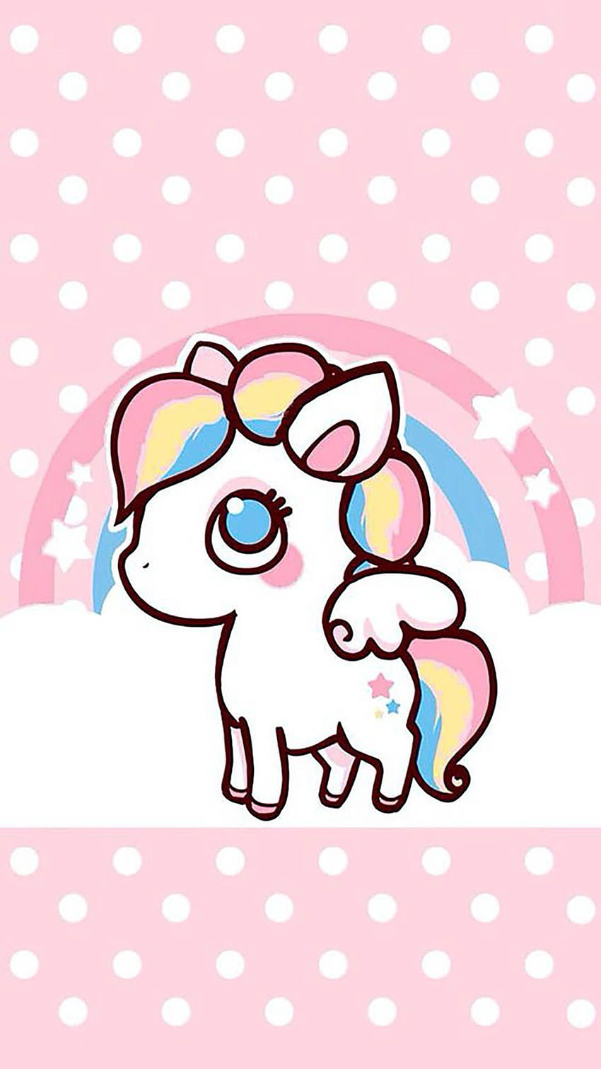Pink unicorn ideas. unicorn , pink unicorn , unicorn cute, Minimal Unicorn HD phone wallpaper