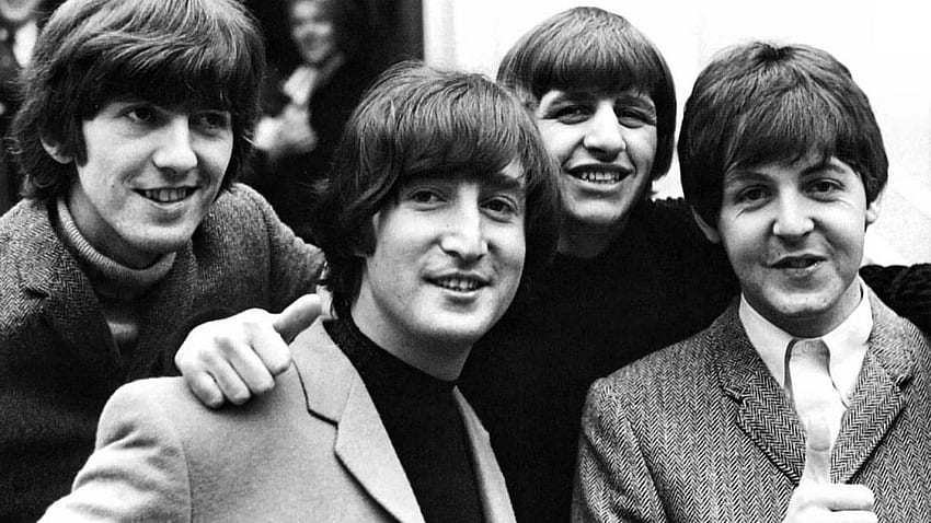 George Harrison, John Lennon, Paul McCartney, Ringo Starr, The Beatles ve Arkaplan • 3536 • Wallur HD duvar kağıdı