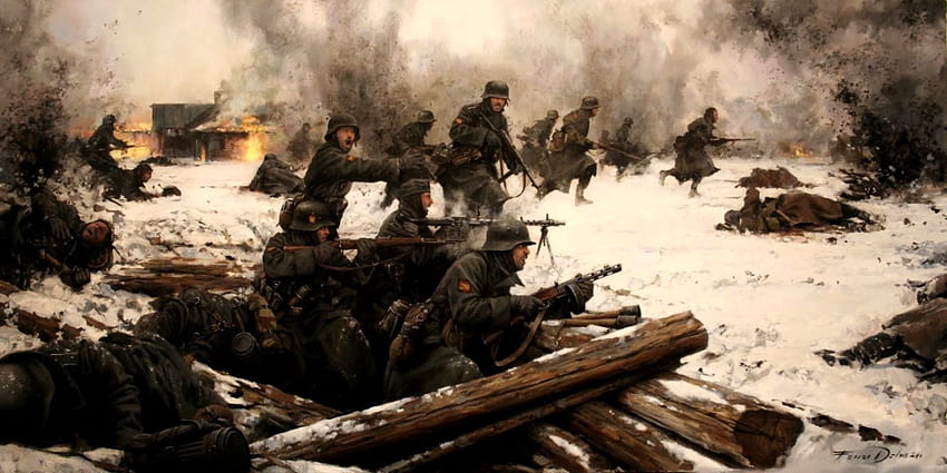 Anime World War 2, Second World War HD wallpaper