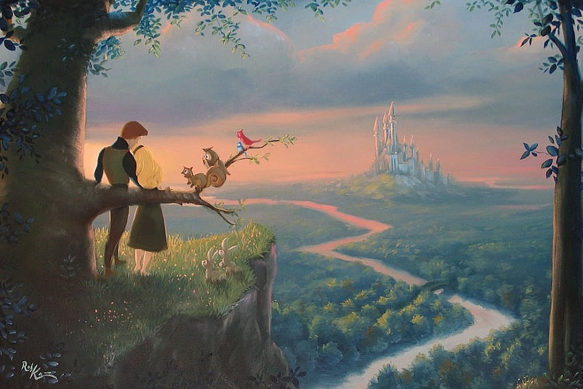Dornröschen, Prinz Phillip, Disney, Kunst, Aurora HD-Hintergrundbild