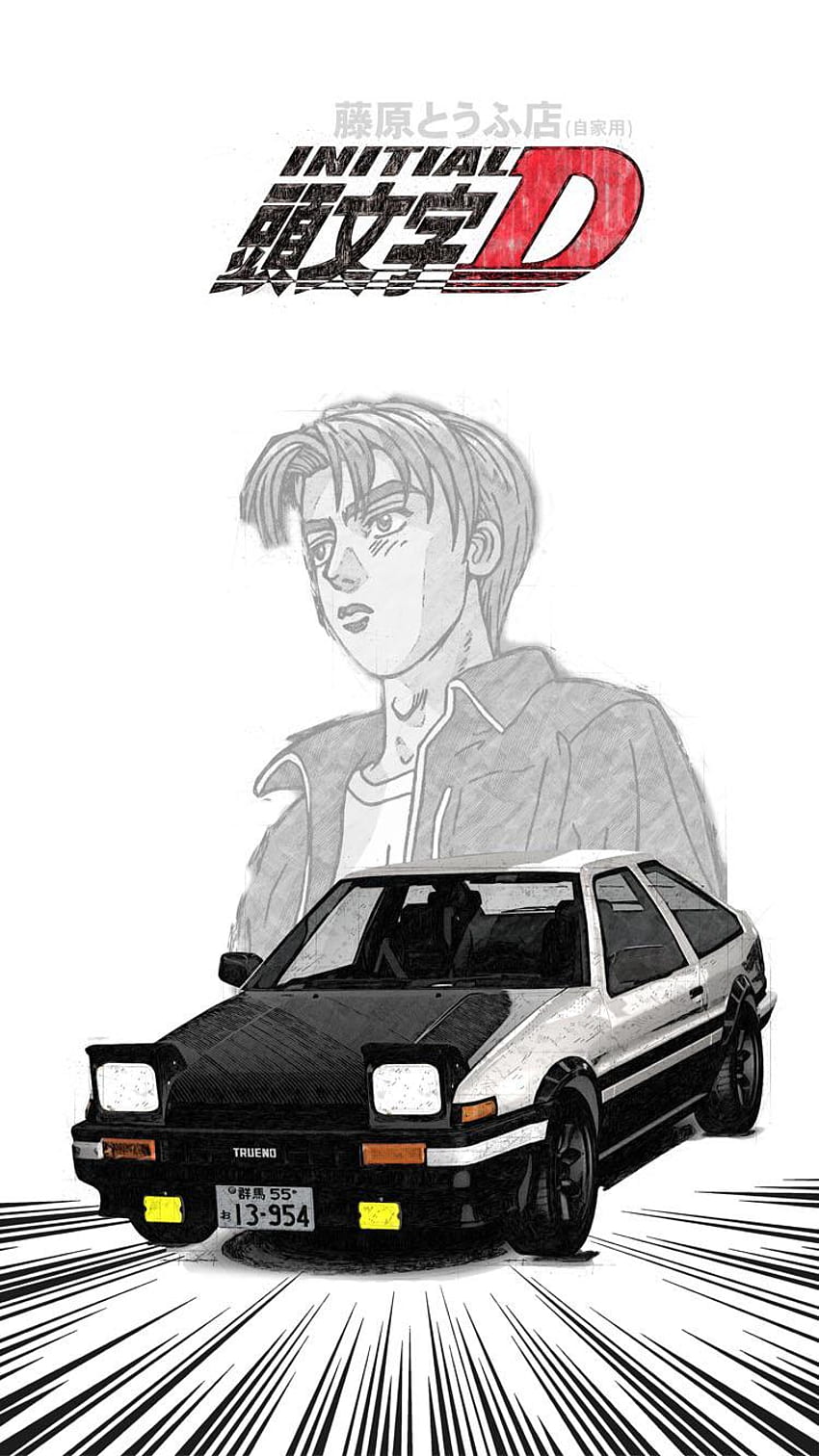 Initial D - Initial D iPhone - & Background, Toyota Ae86 HD phone wallpaper