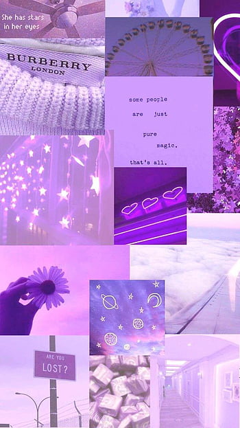 Purple aesthetic Wallpaper 4K Grid Magenta background 10258