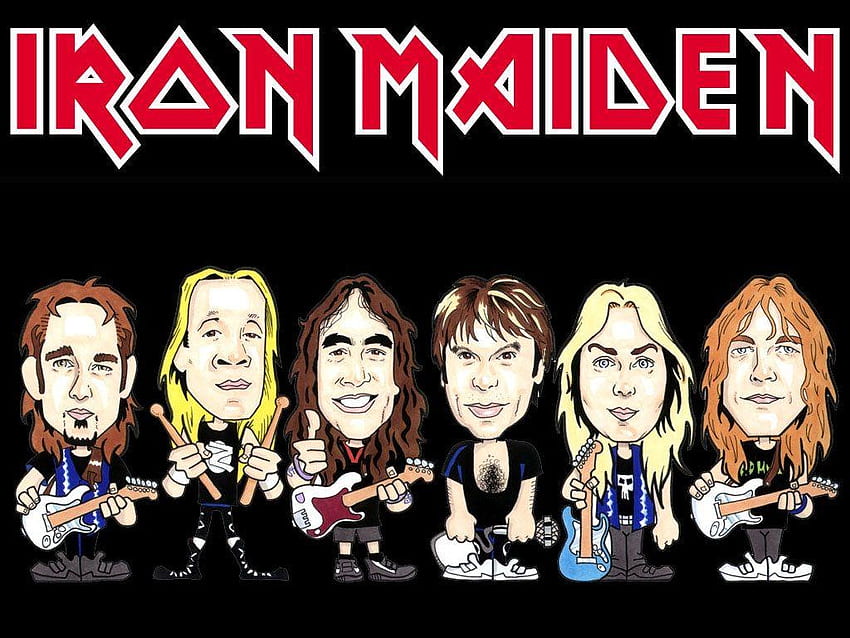 Iron Maiden Logo, Iron Maiden Band HD wallpaper