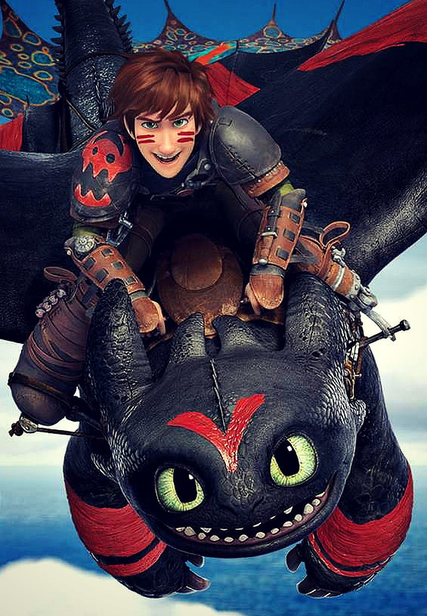 Train Your Dragon 2 Hiccup, Hiccup and Toothless HD phone wallpaper