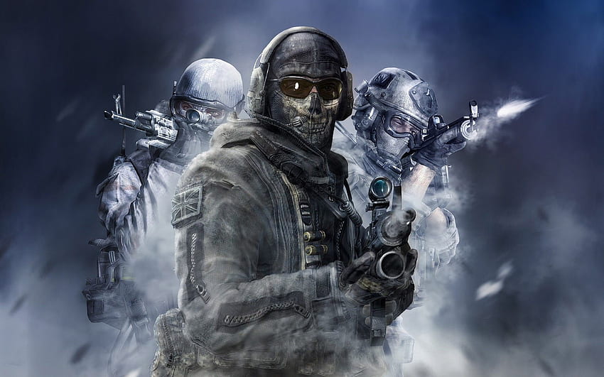 Mw2 Ghost, Simon Ghost Riley HD wallpaper