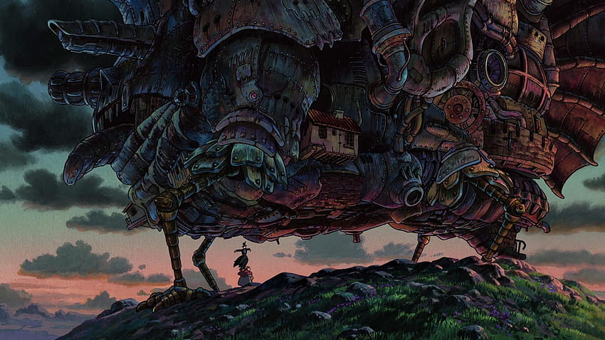 Studio Ghibli Full Hi Res Cool Best Colours Artwork HD wallpaper